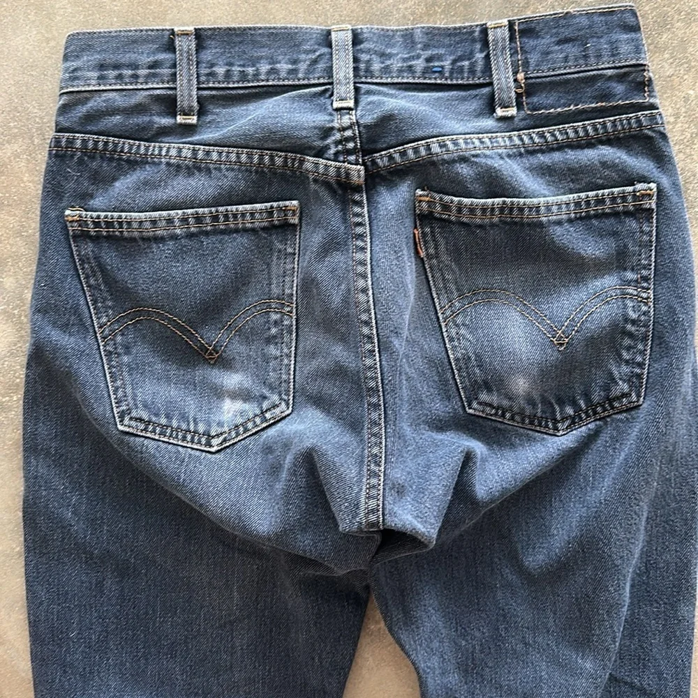 Levi’s LVC Big E Orange Tab 606 Re-Edition
